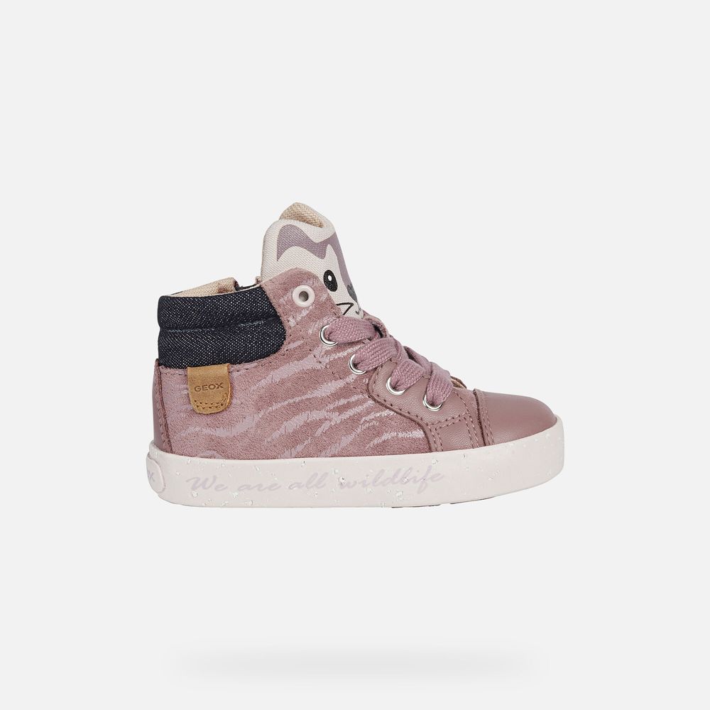 Tenis Geox Bebe Rosa - Kilwi Girl - YXVMA9127